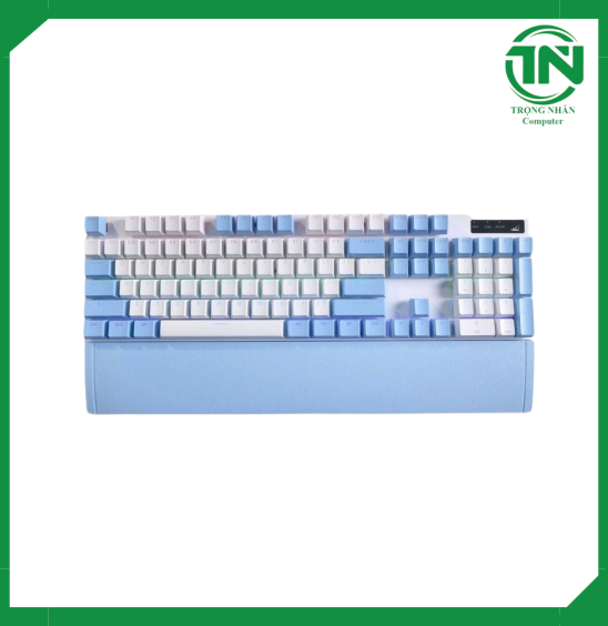 Bàn phím cơ gaming SPARTAN TC3218 Xanh (Blue Switch LED Rainbow)