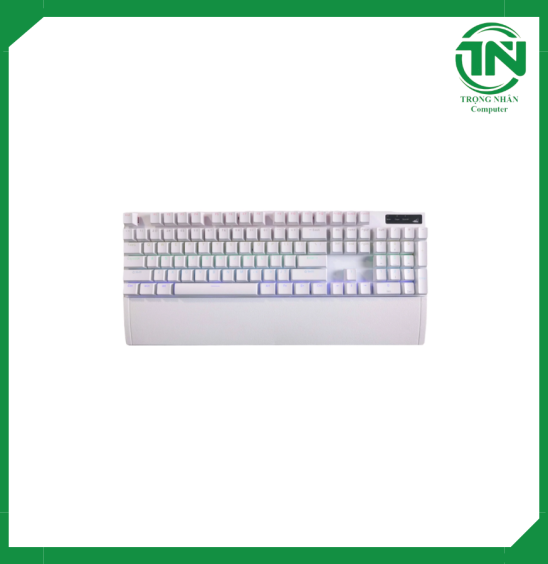 Bàn phím cơ gaming SPARTAN TC3218 White (Blue Switch LED Rainbow)